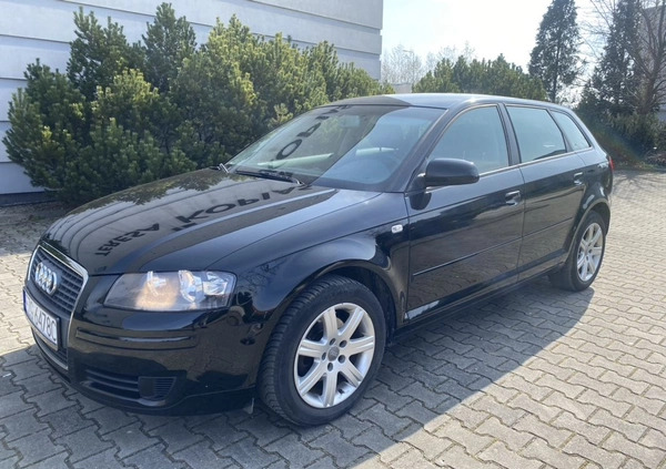 Audi A3 cena 21900 przebieg: 126000, rok produkcji 2008 z Łask małe 326